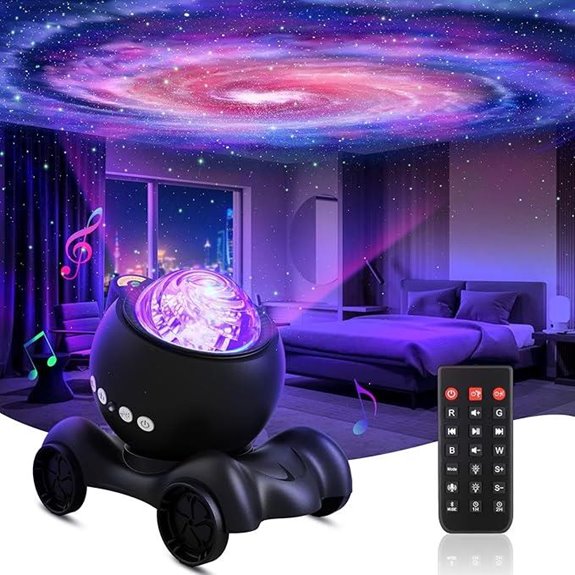 ENOKIK Galaxy Projector with Bluetooth Speaker