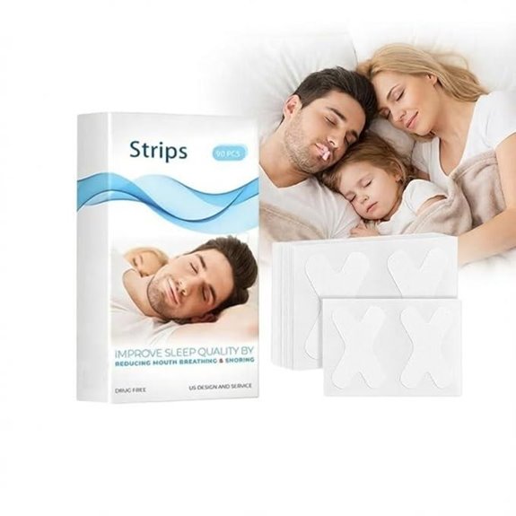 Gentle Clear Mouth Tape for Sleeping (90 pcs)