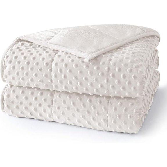 Weighted Queen Size Blanket with Glass Beads