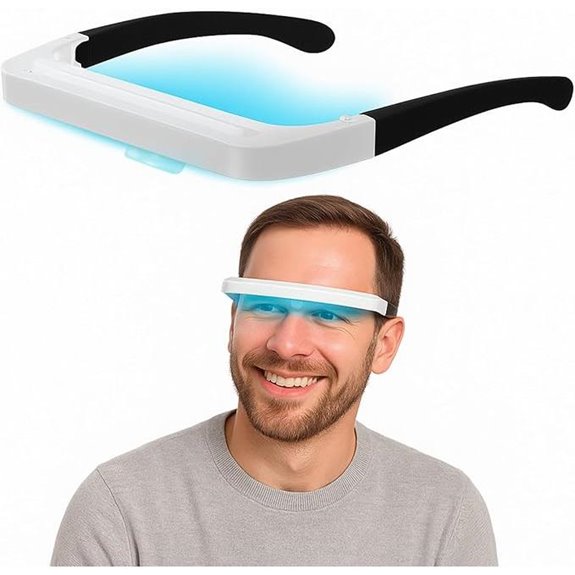 Light Therapy Glasses for Energy & Sleep Relief