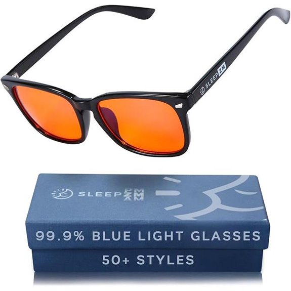Blue Light Blocking Glasses for Better Sleep