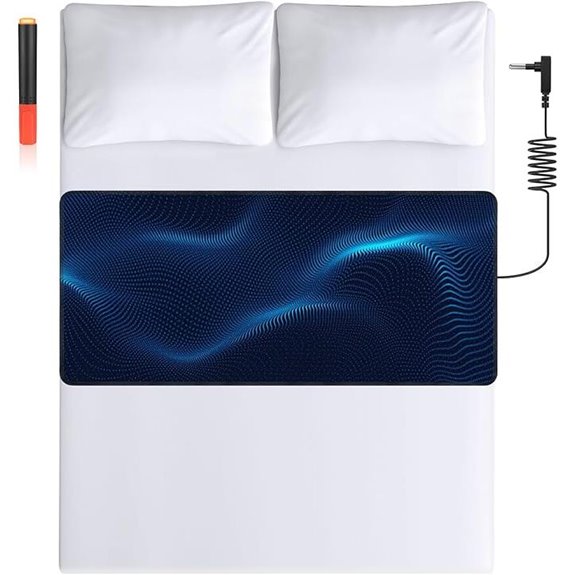 Grounding Bed Mat for Sleep and Pain Relief