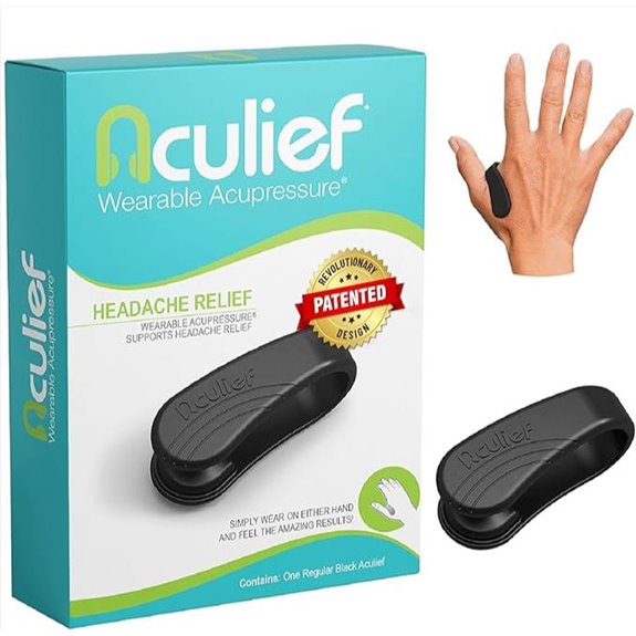 Aculief Hand Acupressure Clip for Stress Relief