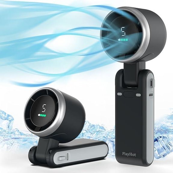 Portable Handheld Turbo Fan with 5 Gears