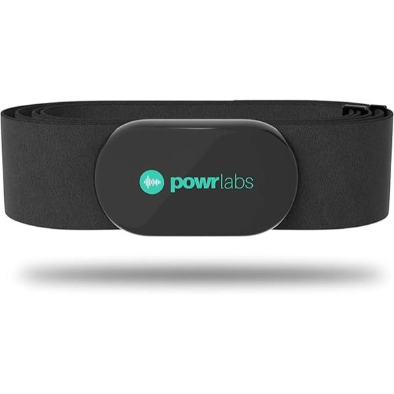 Powr Labs Heart Rate Monitor Chest Strap Compatible with Polar