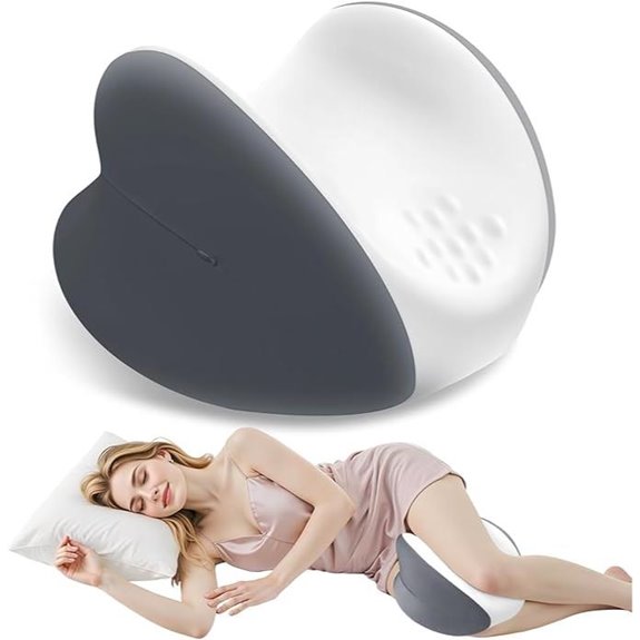 Heart-Shape Knee Pillow for Side Sleepers
