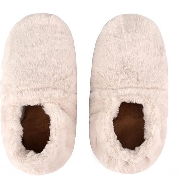 Leonns Microwavable Heated Slippers for Warm Feet
