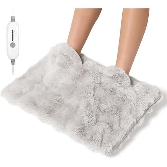 Electric Foot Warmer with Heat Settings and Auto-Off