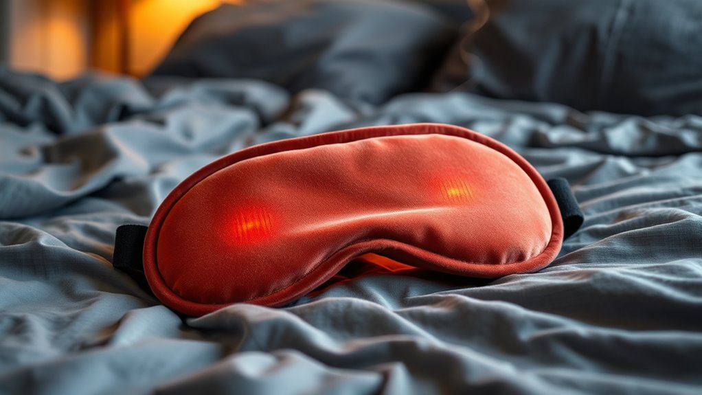 heated sleep mask features