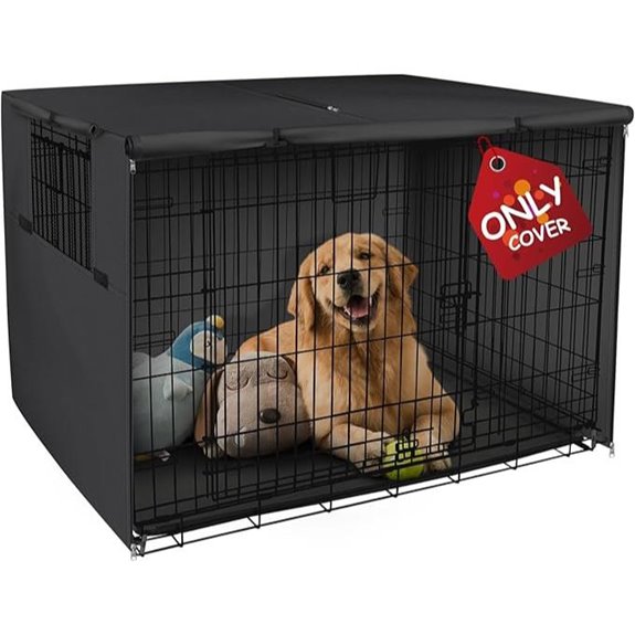 Explore Land Heavy Duty Dog Crate Cover (36 Inch)