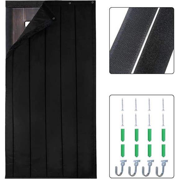 TroyStudio Heavy Soundproof Blanket for Doors and Walls