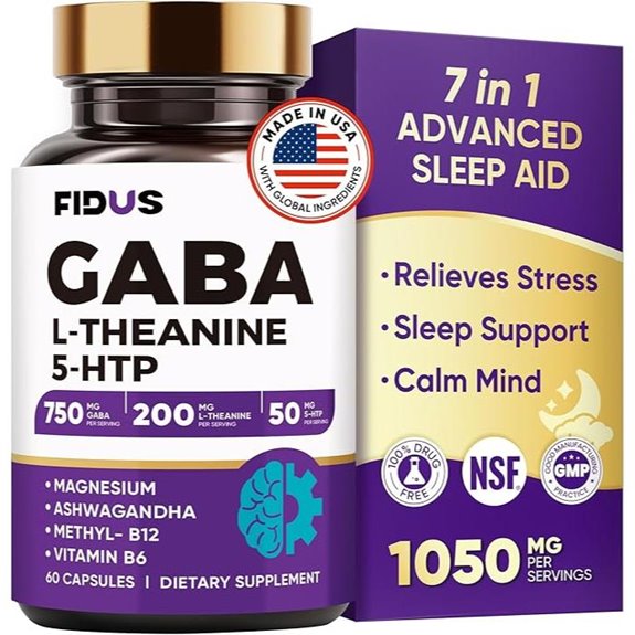 GABA Ashwagandha & Sleep Support Supplement