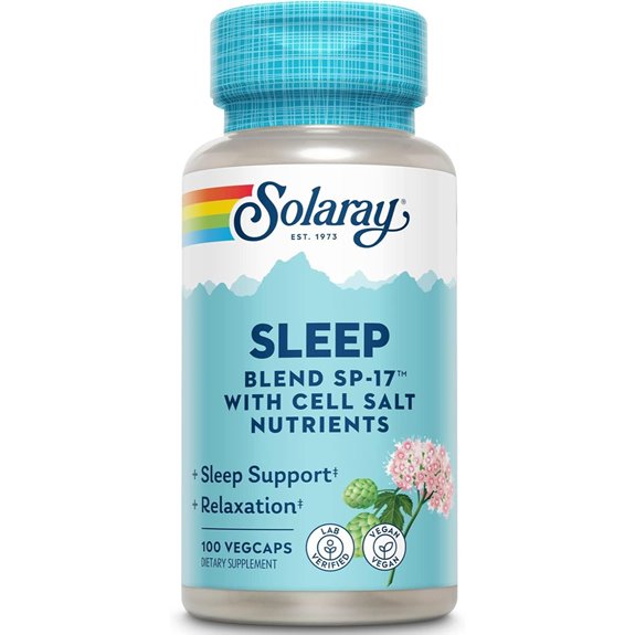 SOLARAY Sleep Blend Herbal Support VegCaps