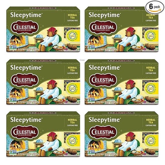 Sleepytime Herbal Tea Caffeine Free 20 Bags (6 Pack)