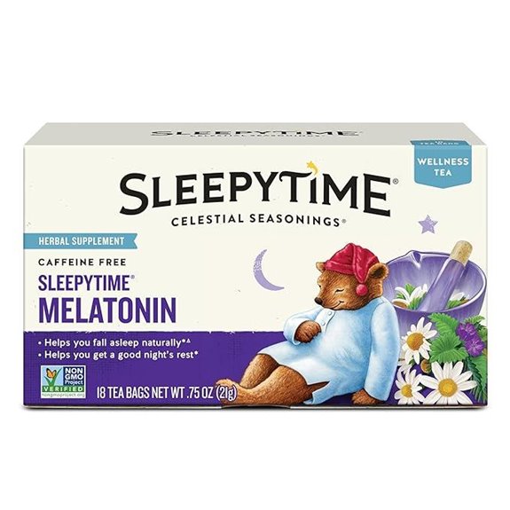 Sleepytime Tea Plus Melatonin (Celestial Seasonings)