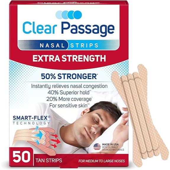 Extra Strength Nasal Strips 50 Count