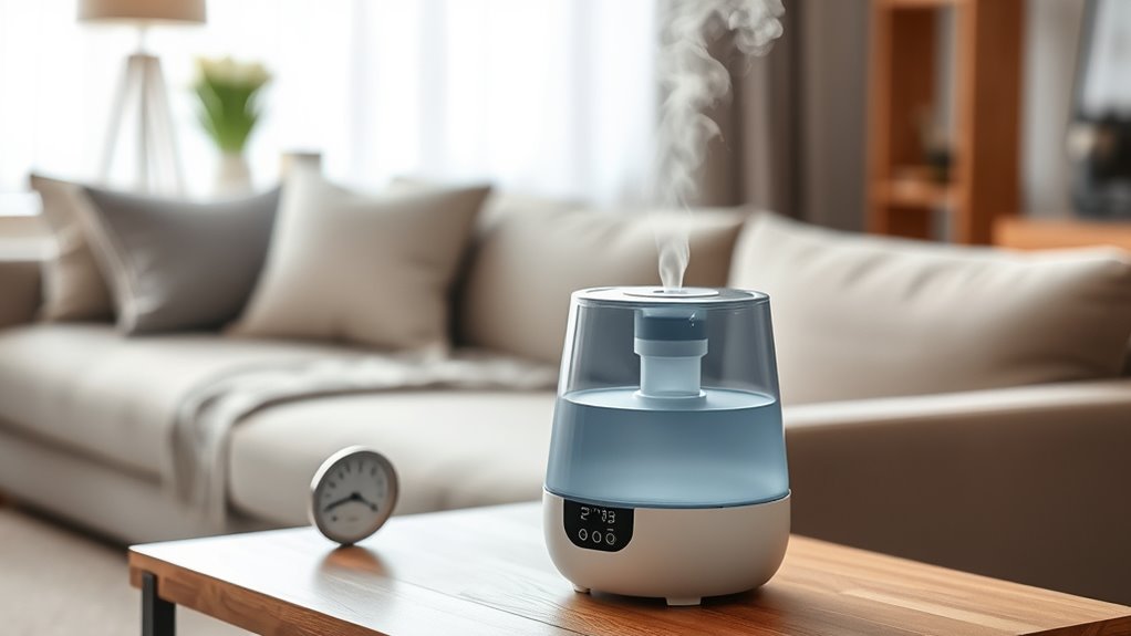 humidifier features and considerations