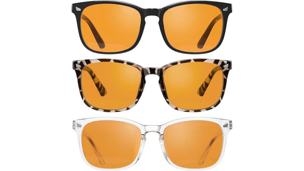 hunsquer blue light glasses