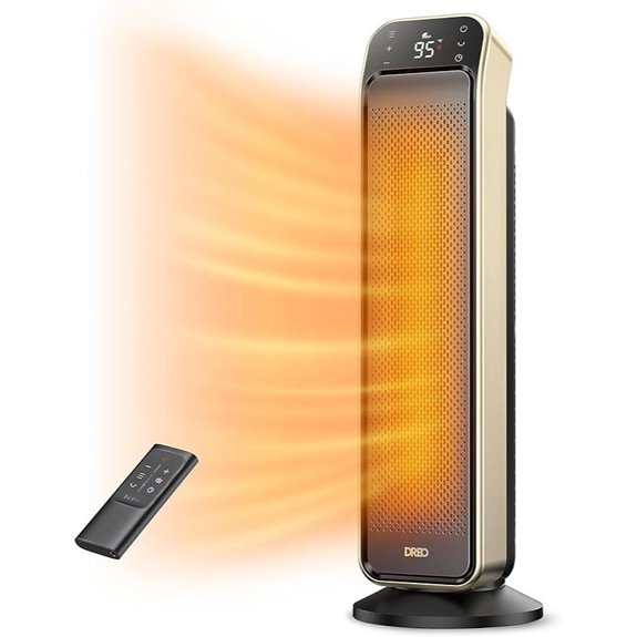 Dreo Indoor Space Heater with Remote and Thermostat