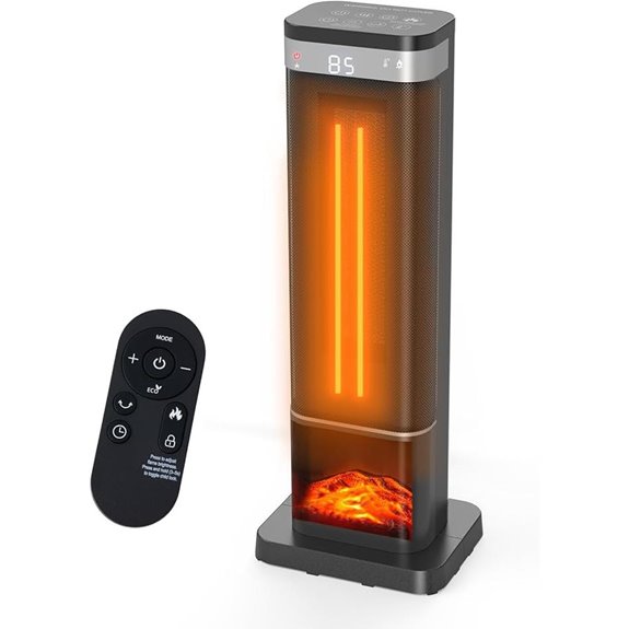 Dumos 24 Indoor Space Heater with Remote