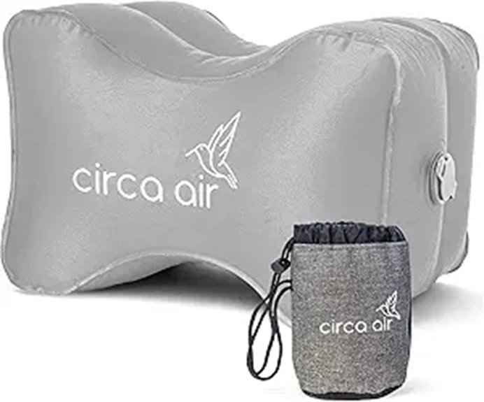 Circa Air Inflatable Knee Pillow for Sleep
