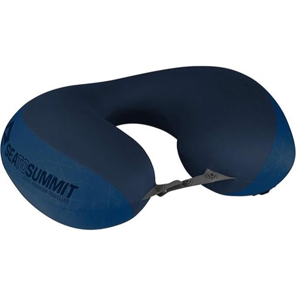 Sea to Summit Aeros Premium Traveller Inflatable Neck Pillow Navy Blue