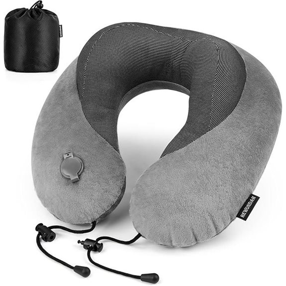 Rewondah Inflatable Travel Neck Pillow