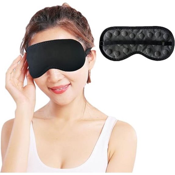 Magnetic Sleep Mask with Infrared Soft Adjustable Blackout
