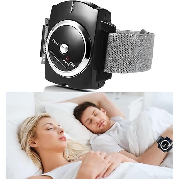 Anti Snoring Wristband Device with Infrared Technology