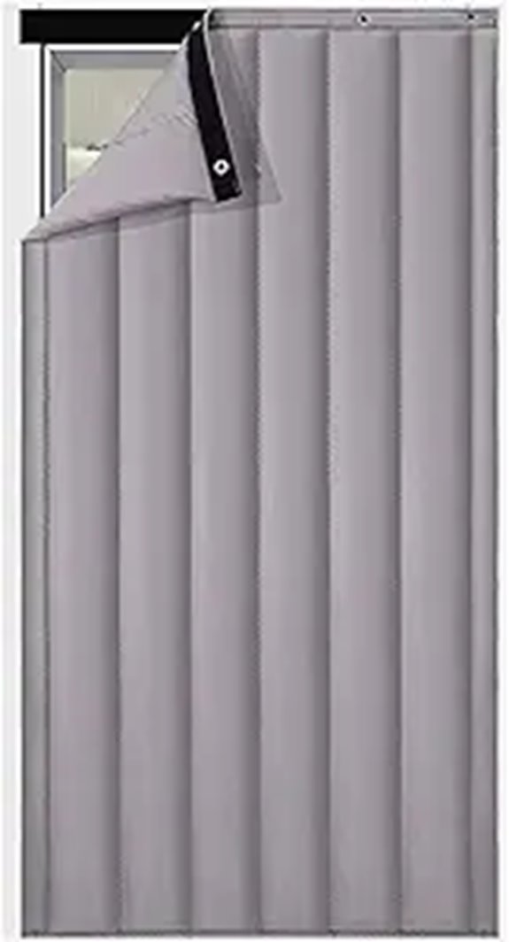 Thermal Insulated Door Curtain for Winter & Privacy