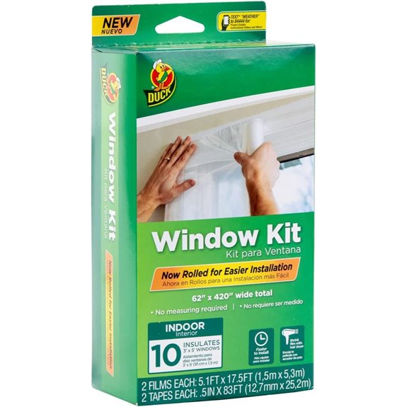 Duck Window Insulation Kit for Up to 10 Windows