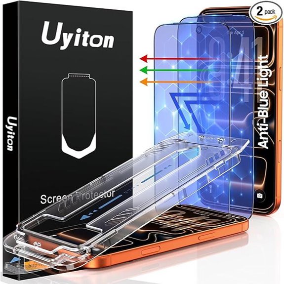 Uyiton iPhone 17 Pro Max Screen Protector (2-Pack)