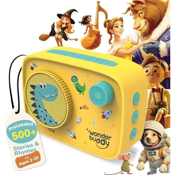WonderBuddy Kids Story Box with Audio & Stories
