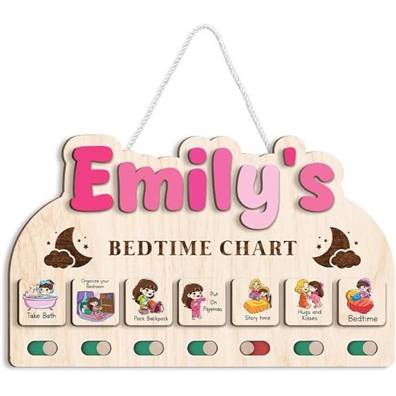 Bedtime Routine Chart for Kids