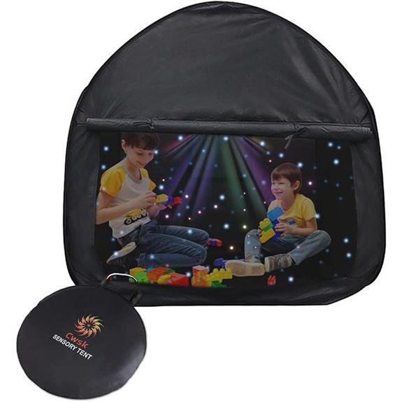 Sensory Tent for Kids with Blackout & Quiet Corner