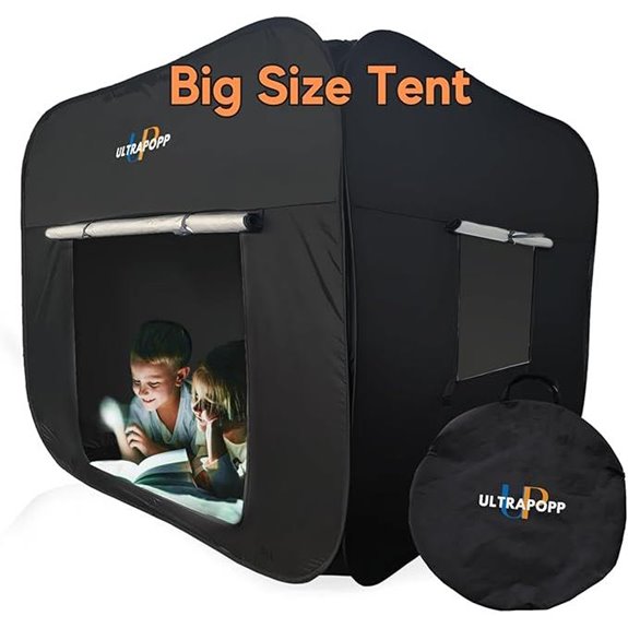 Sensory Pop-up Tent for Kids with Door and Window