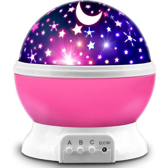 Star Projector Night Light for Kids Bedroom Decor
