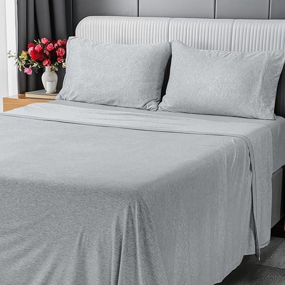 Utopia Bedding King Jersey Knit Sheet Set