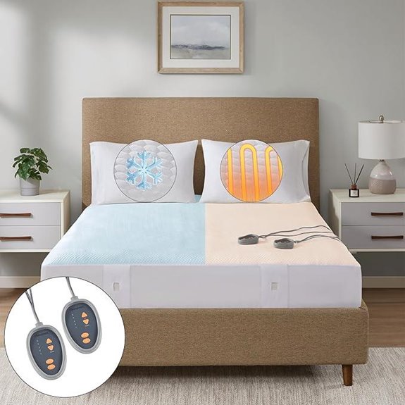 Beautyrest Heated Mattress Pad King with Auto Shut Off