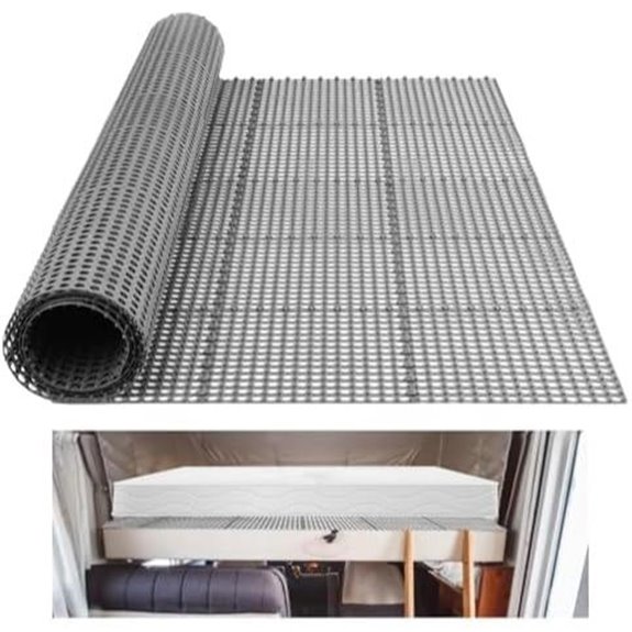 Plastic RV Mattress Underlay 83 x 83 King Size