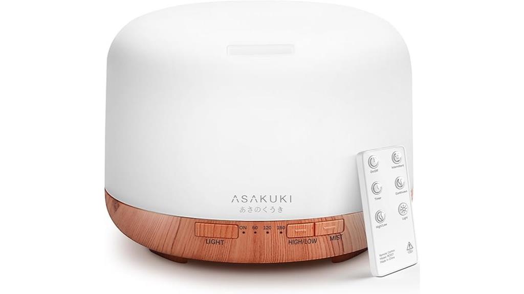 large 500ml essential oil diffuser