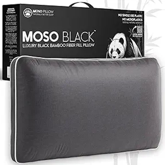 King Size Bamboo Charcoal Cooling Pillow