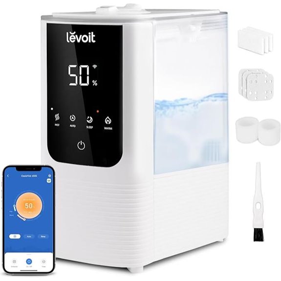 Levoit 4.5L Smart Humidifier for Large Rooms