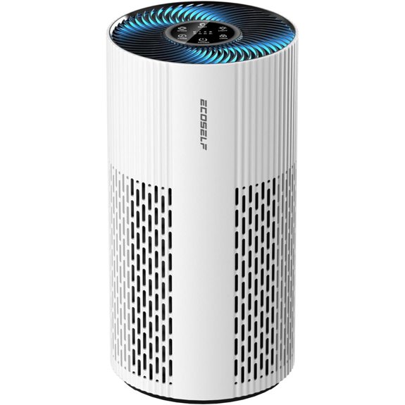 Large Room Air Purifier with HEPA & Night Light
