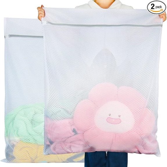 Vivifying Large Mesh Laundry Bags (2 Pack)