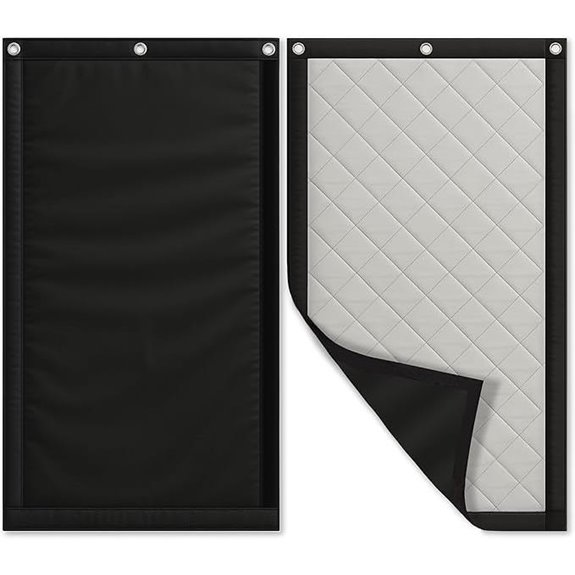 Soundproof Blanket 70x40 with Grommets and Hooks