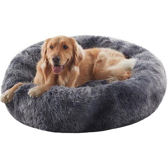 Donut Dog Bed for Large Pets Washable Cover