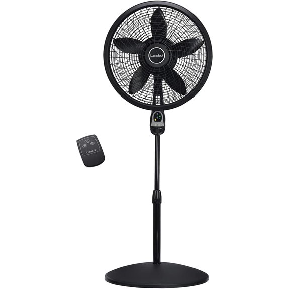 Lasko Oscillating Pedestal Fan with Remote and Timer