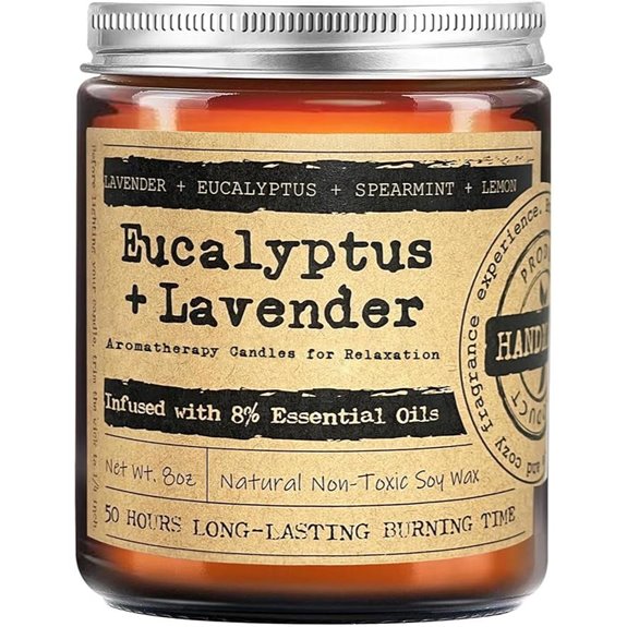 KOTKAS Lavender Eucalyptus Soy Candles (8oz)