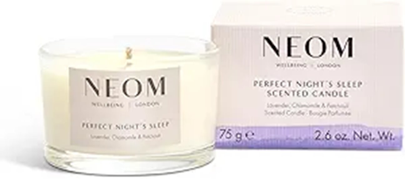 NEOM Lavender & Jasmine Travel Scented Candle